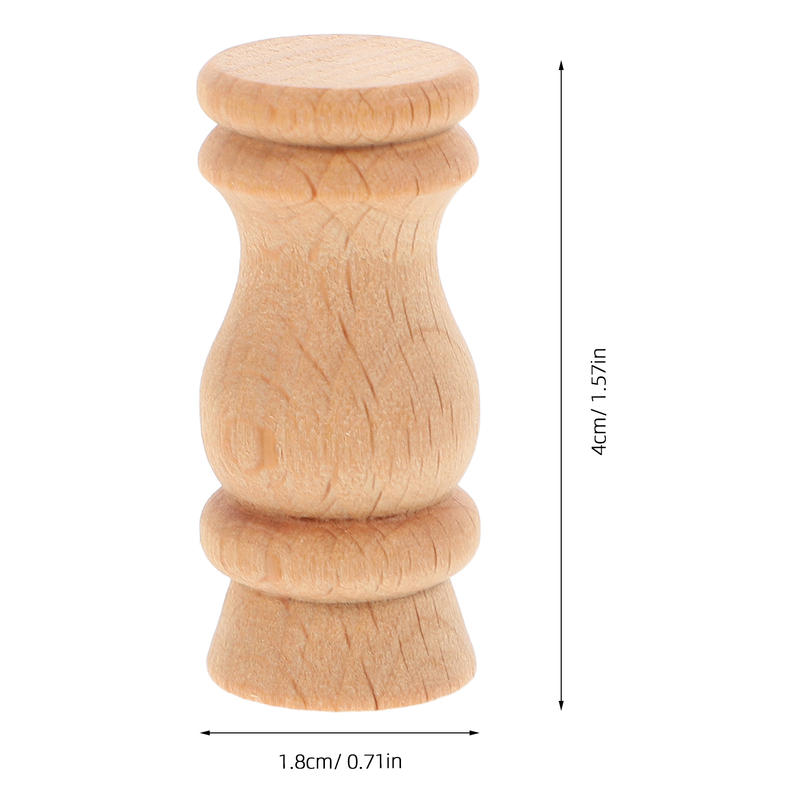 10 pçs eixos de madeira para escadas sin terminar balústres internos suporte ferroviário decorativo decoração da casa do vintage eixos substituição para