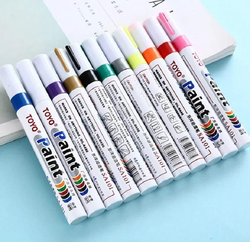 Waterproof Car Tyre Tire Tread Tire Paint Pen Marker DIY Art Drawing Pen Tool For BMW E46 E49 F30 F80 E36 E46 E93 E92 F34 F31 Z4