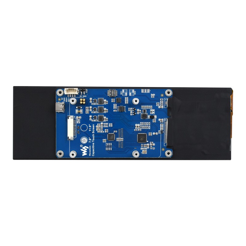 Waveshare 7.9inch IPS Capacitive Touch LCD Display DSI Interface 400×1280 Pixel Long Strip Screen for Raspberry Pi5/CM4/CM3+/CM3