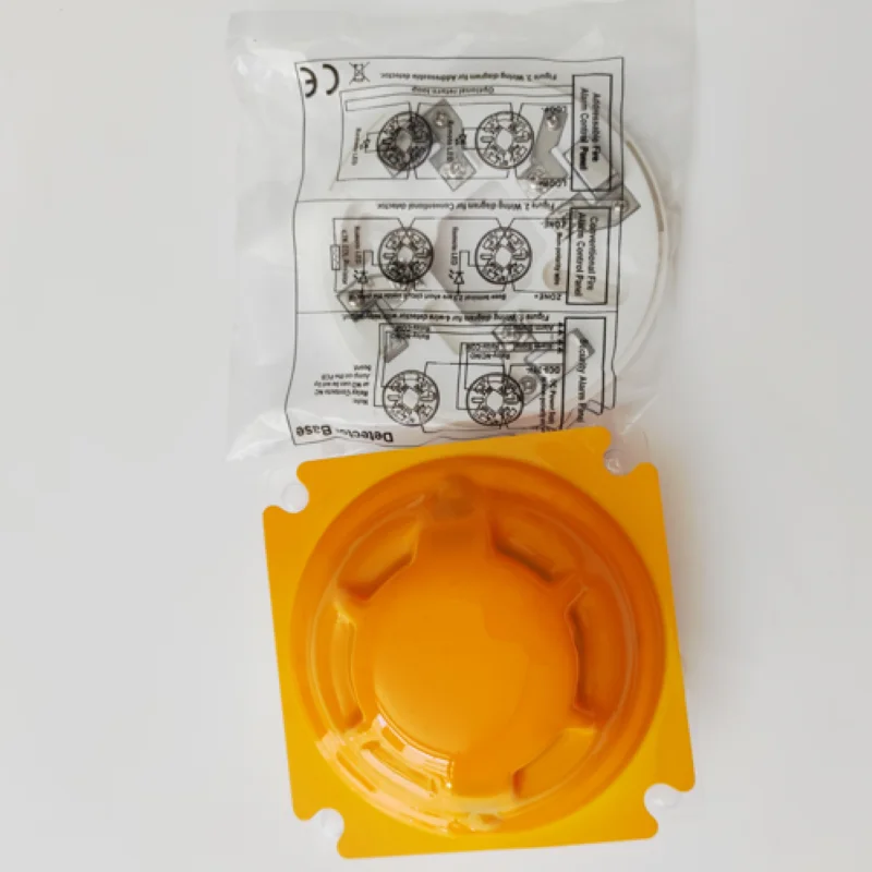 2 Wires Conventional Heat Detector Fixed Temperature Heat Alarm Heat Sensor for fire alarm system WT105
