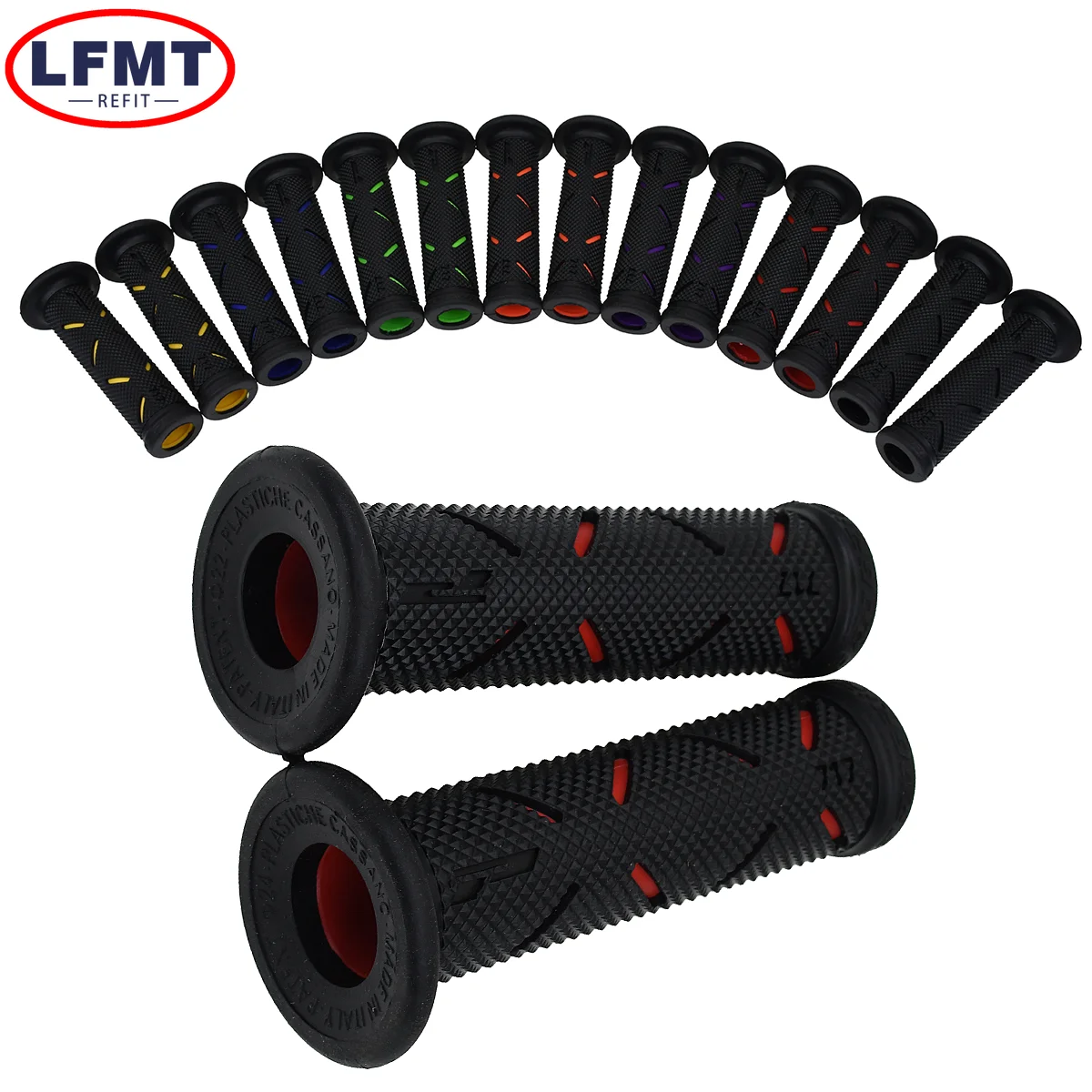 22MM Universele Motorstuur Motor Grips Rubber Modificatie Accessoires Moto Handvatten Voor Honda Suzuki Ducati Benelli