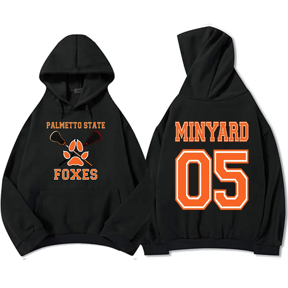 Palmetto State Foxes Games Hoodies para mulheres, manga comprida, moletons casuais com capuz, pulôveres de lã, roupas de inverno