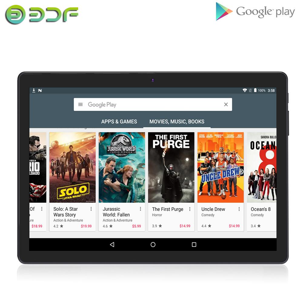 New 10.1 Inch Tablet PC 4G+64GB Global Tablete 3G Phone Call Dual SIM Card or WIFI Google Play Tablets For Laptop