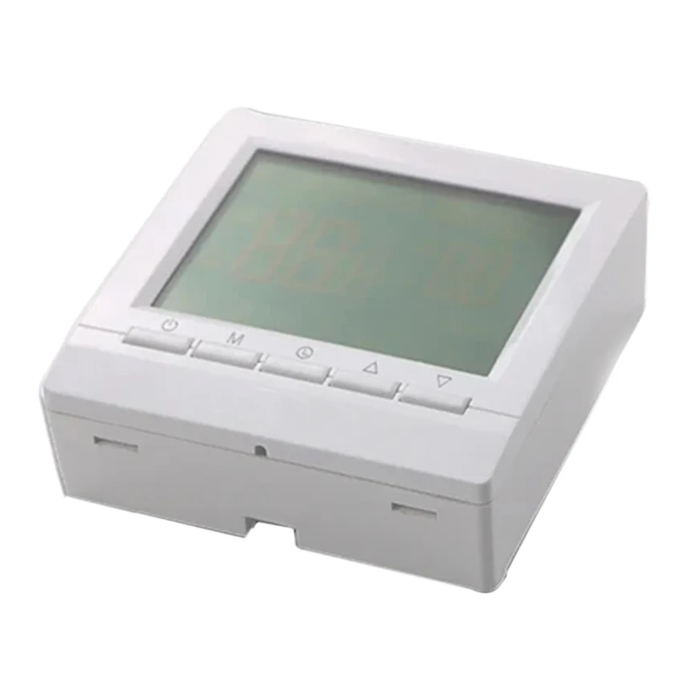 Termostato Digital para caldera de Gas, controlador de temperatura ambiente programable semanal, regulador de temperatura de calefacción, batería AA, manual