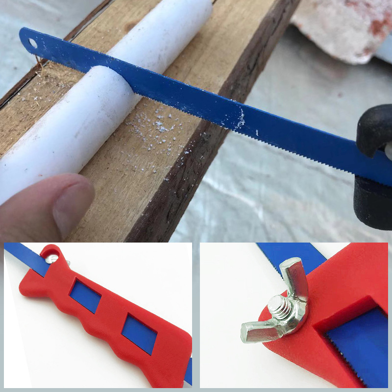 Creative small saw plastic handle mini hand saw portable saw PVC pipe saw woodworking saw gardening adjustable