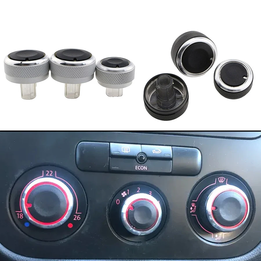 Auto AC Knopf Klimaanlage Steuerschalter für Volkswagen VW Jetta MK5 Bora Golf 5 Tiguan Touran Passta B6 B7 für Skoda Octavia