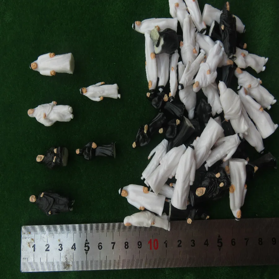 50pc1:50 1:75 1:100 1:150 1:200 skala Mini Abs Arabischen Abbildung Architektonische Sand Tabelle Material Modell Hintergrund Charakter Haltung