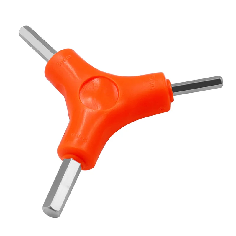 3 Trong 1 Trigeminal Bộ Chìa Lục Giác/2.5/3/4/5/6/8Mm Bộ Lục Giác cờ Lê Carbon Thép Dụng Cụ Cầm Tay Xe Đạp Công Cụ Bảo Trì