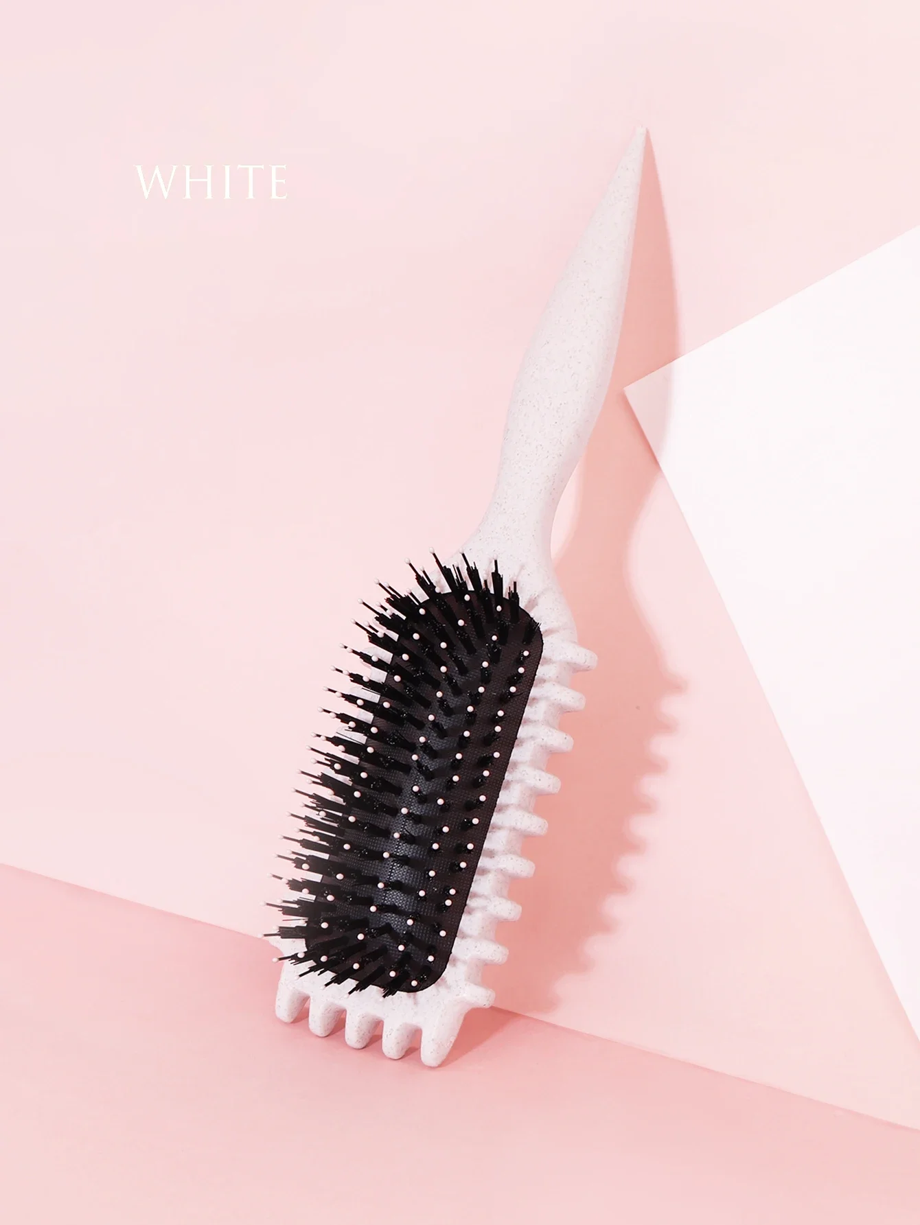 1PCS CURLY Hair ความละเอียดสูงจัดแต่งทรงผมแปรงกําจัดริ้วรอยแปรงผม Entangled WET CURLY ผมหวีจัดแต่งทรงผม CURLY ผมเครื่องมือ