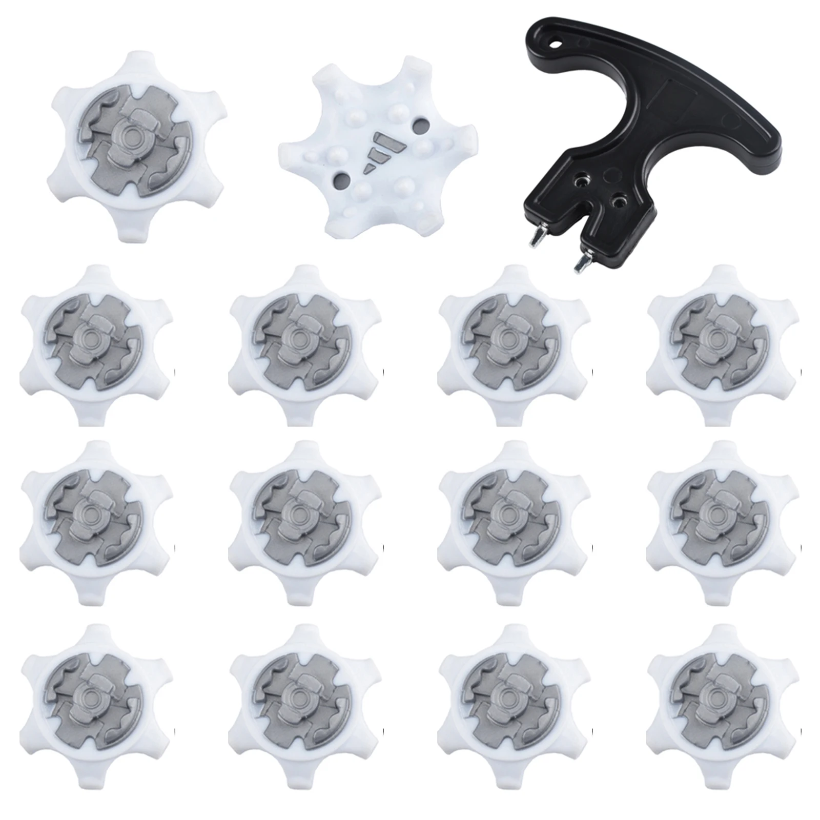 14 Golf Shoe Studs - Quick-twist Replacement Studs for Ping Systems | Durable and Ultra-thin Golf Shoe Studs Golf Accessories