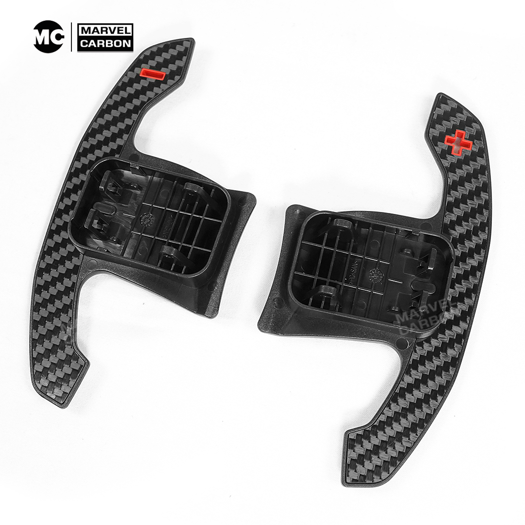 Compatible For BMW 1-4 Series F80 F22 F23 F45 F46 F30 Steering Wheel Carbon Fiber Paddle Shifter Extensions