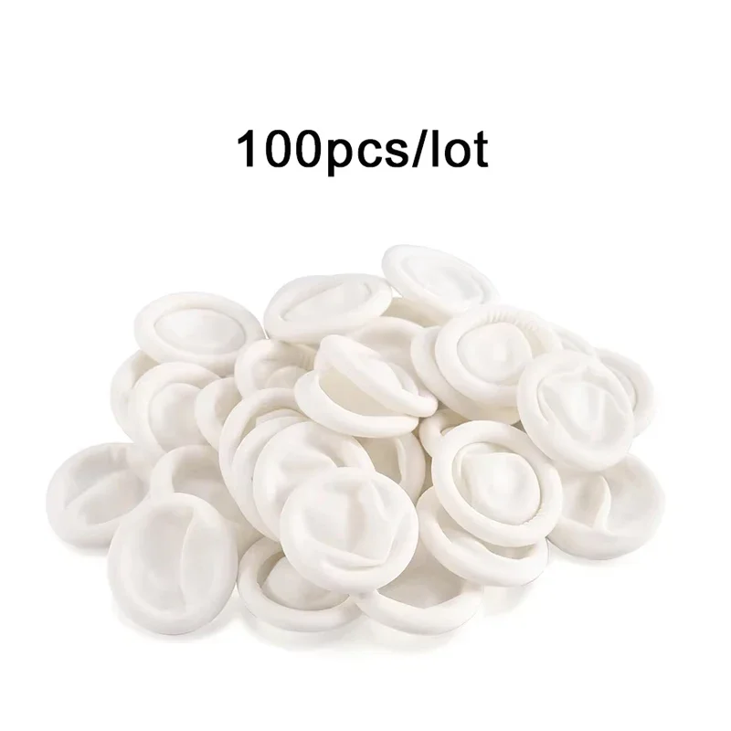 50/100 Stück schützende Fingerspitzen-Handschuhe aus Naturkautschuk, Einweg-Latex-Fingerlinge für DIY Epoxidharz-Formen, die Werkzeuge herstellen