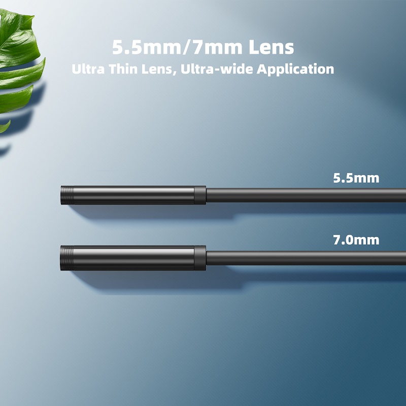 USB-эндоскоп типа C, 2 м/3,5 м, бороскоп для OTG, Android-телефона, ПК с Windows, MacBook, 5,5 мм, 7 мм, инспекционная змеиная камера