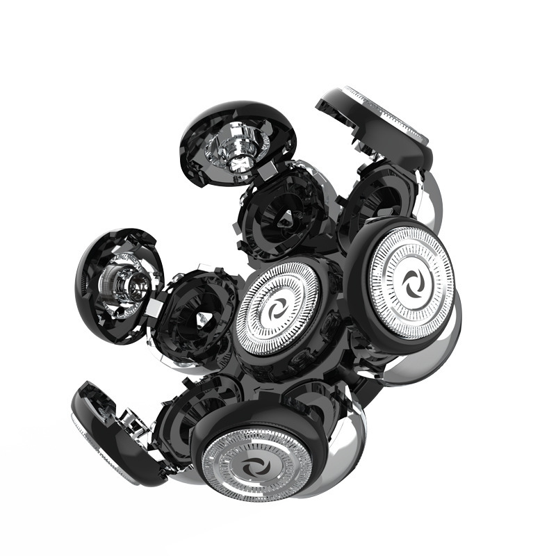 7D Electric Shavers Replacement Heads Bald Replacement Heads Razor Blades for Electric Razors Head Shaver Replacement