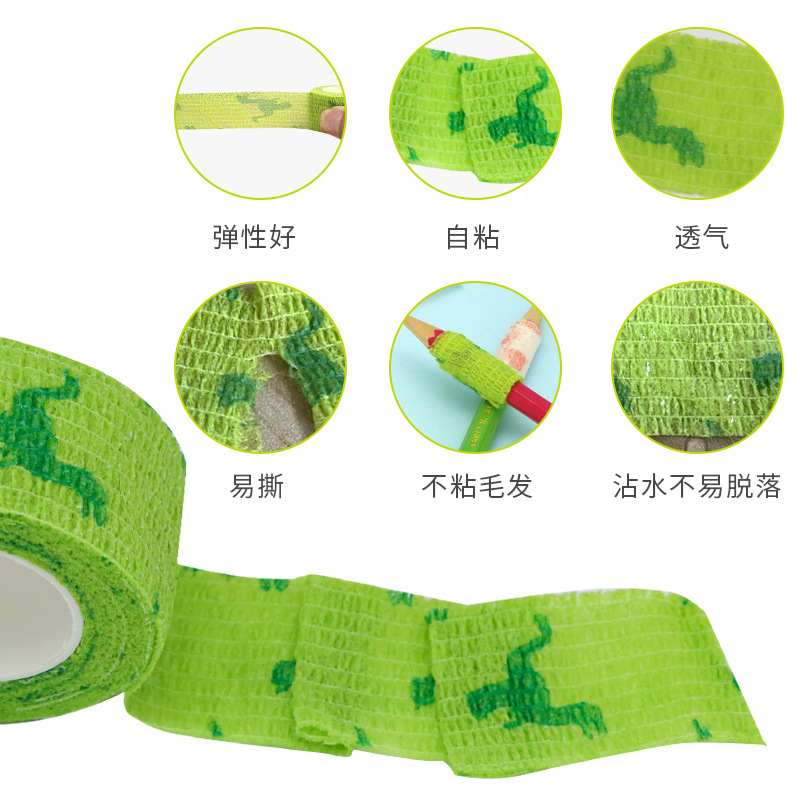 1ม้วนเทปยืดหยุ่นเทปผ้าพันแผลพลาสเตอร์กาวบาดเจ็บเทปกีฬายึดนิ้วมือขาทางการแพทย์อุปกรณ์เสริม