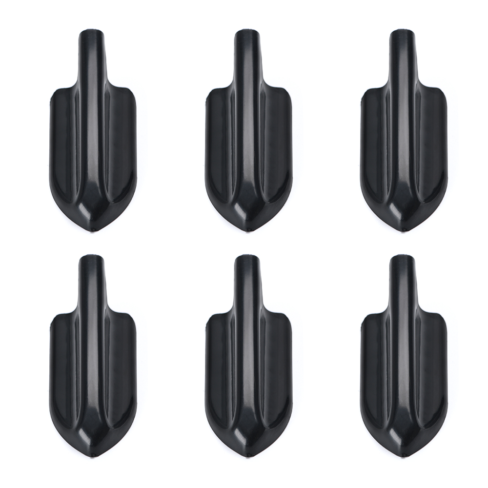 UV-protected & weatherproof 6pcs Black Car EVO-Style PP Roof Shark Fins Spoiler Wing Kit Vortex Generator PQY-WSS11