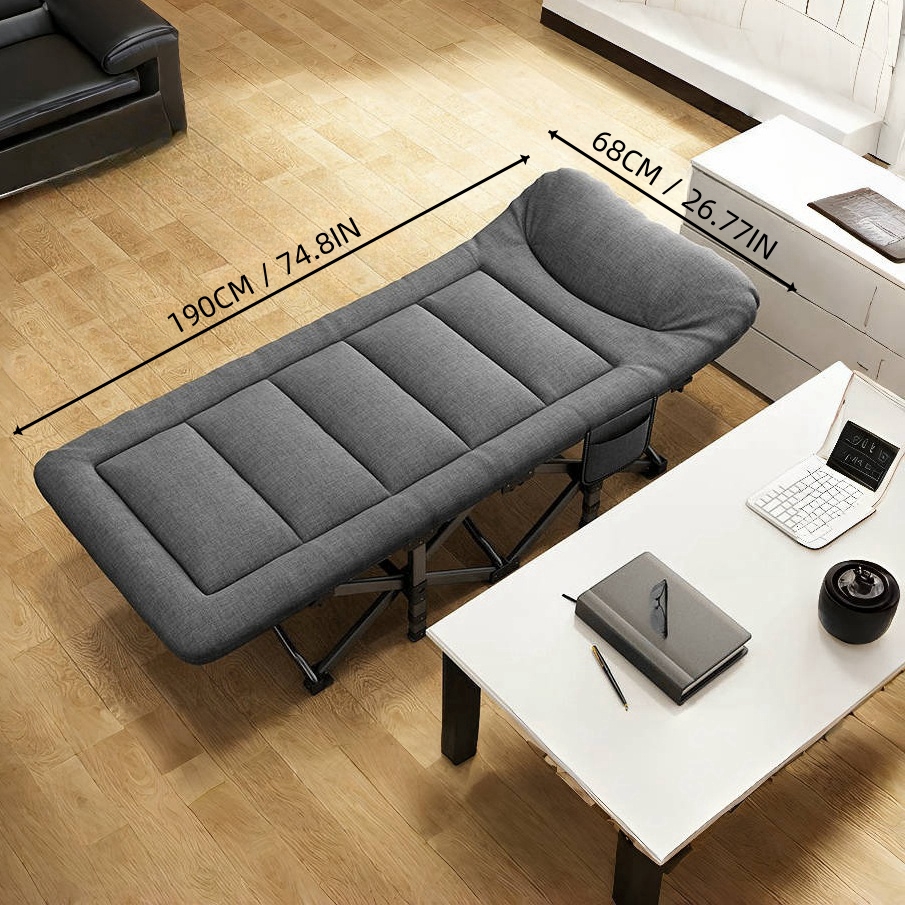 Tragbare klappbare Sonnenliegen für den Außenbereich und Garten, Sonnenbett-Loungesessel für Camping, Terrasse, Pool, drinnen und draußen