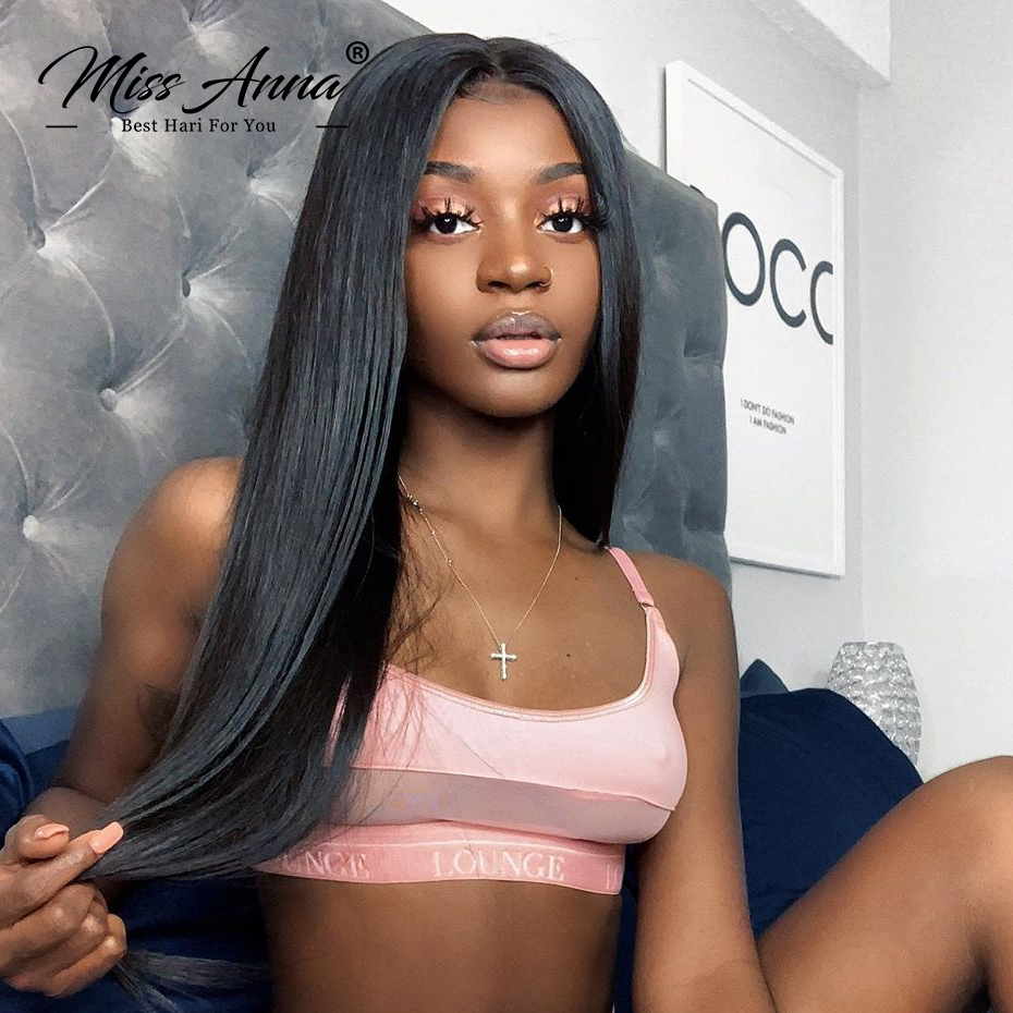 Missanna 36 38 40 インチバンドル人毛ブラジルソフト織りバンドル 3/4 個ストレート人毛バンドル 40 インチヘアエクステンション