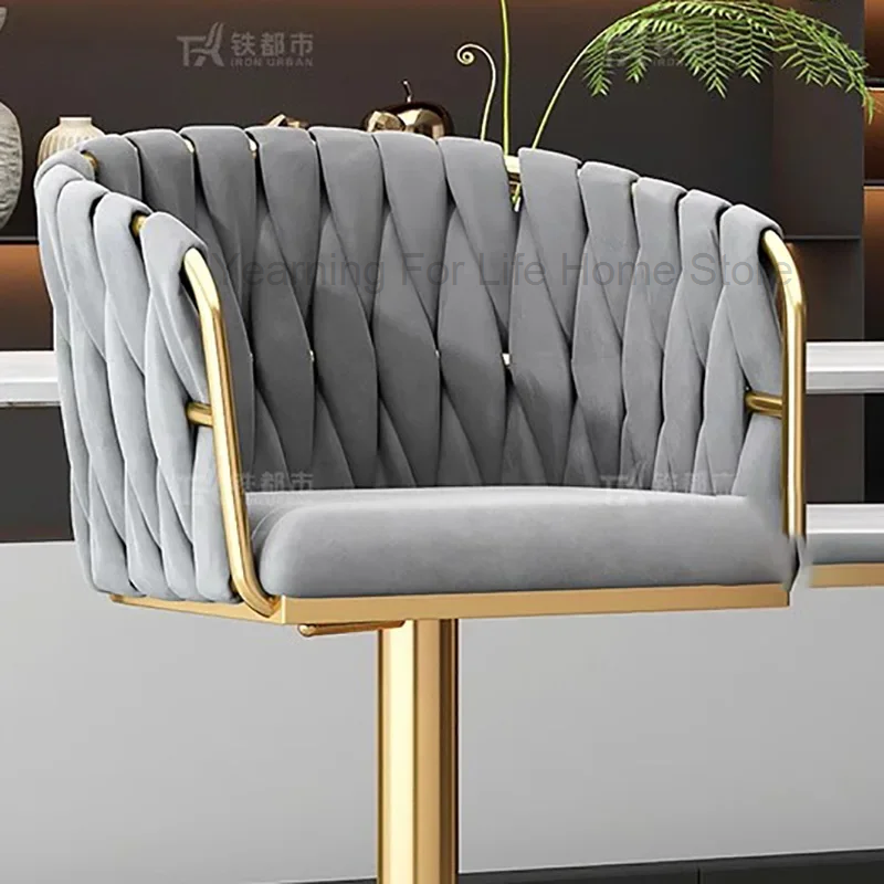 Taburete Cocina-Chaises de Bar Ergonomiques à Haute Conception, Mobilier d'Nikde Salon, 73