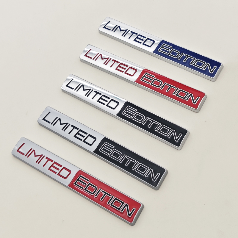 3D Metalen Logo Limited Edition Emblem Auto Voorgrill Bdage Kofferbak Spatbord Sticker Auto Racing Motorcycle Decal Accessoires