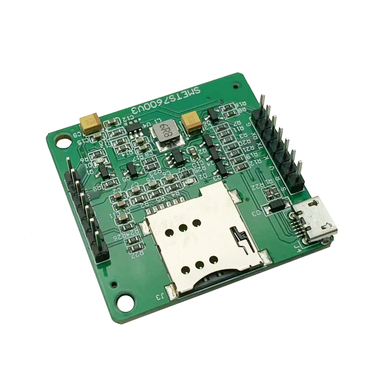 SIMCOM A7600E LTE-FDD LTE-TDD GSM GPRS EDGE LTE Cat-1 módulo LCC + LGA paquete adecuado para red LTE GSM Compatible con SIM7600E