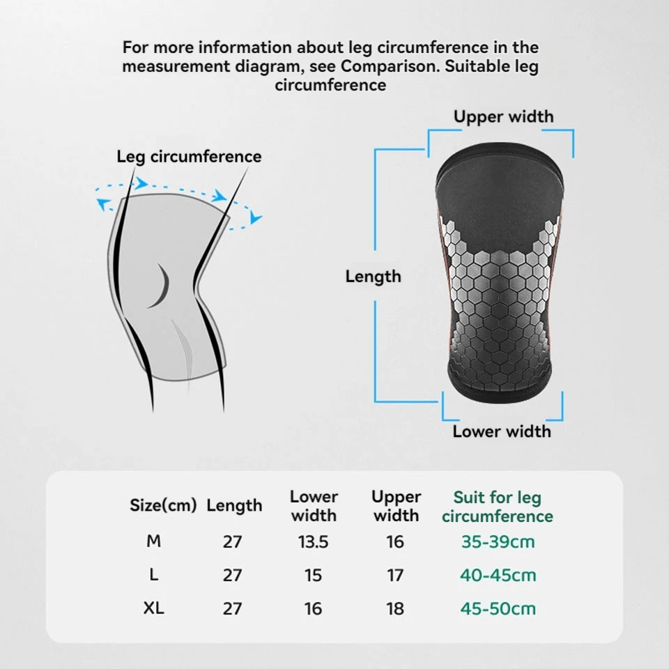 AOLIKES ปลอกเข่ายกน้ําหนัก - ปลอกเข่านีโอพรีนหนา 7 มม. ปลอกเข่ายกน้ําหนักสําหรับ Squats, Powerlifting & Deadlift