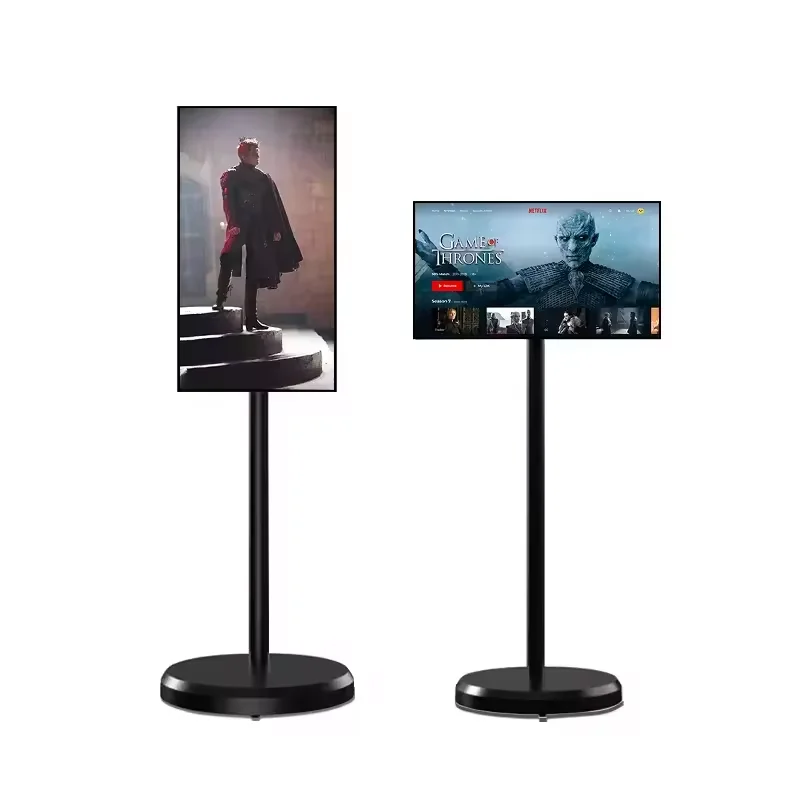 Stanbyme-Moniteur LCD TV portable, écran tactile 21.5 pouces, mobile, aste, option de télécommande Bluetooth, vente en gros