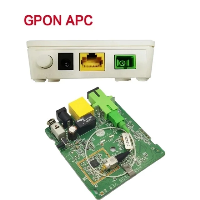 ใหม่รุ่น 15 HG8010H GPON SC APC ONU ONT Wireless Terminal 1 พอร์ต GE Ethernet เฟิร์มแวร์ภาษาอังกฤษ