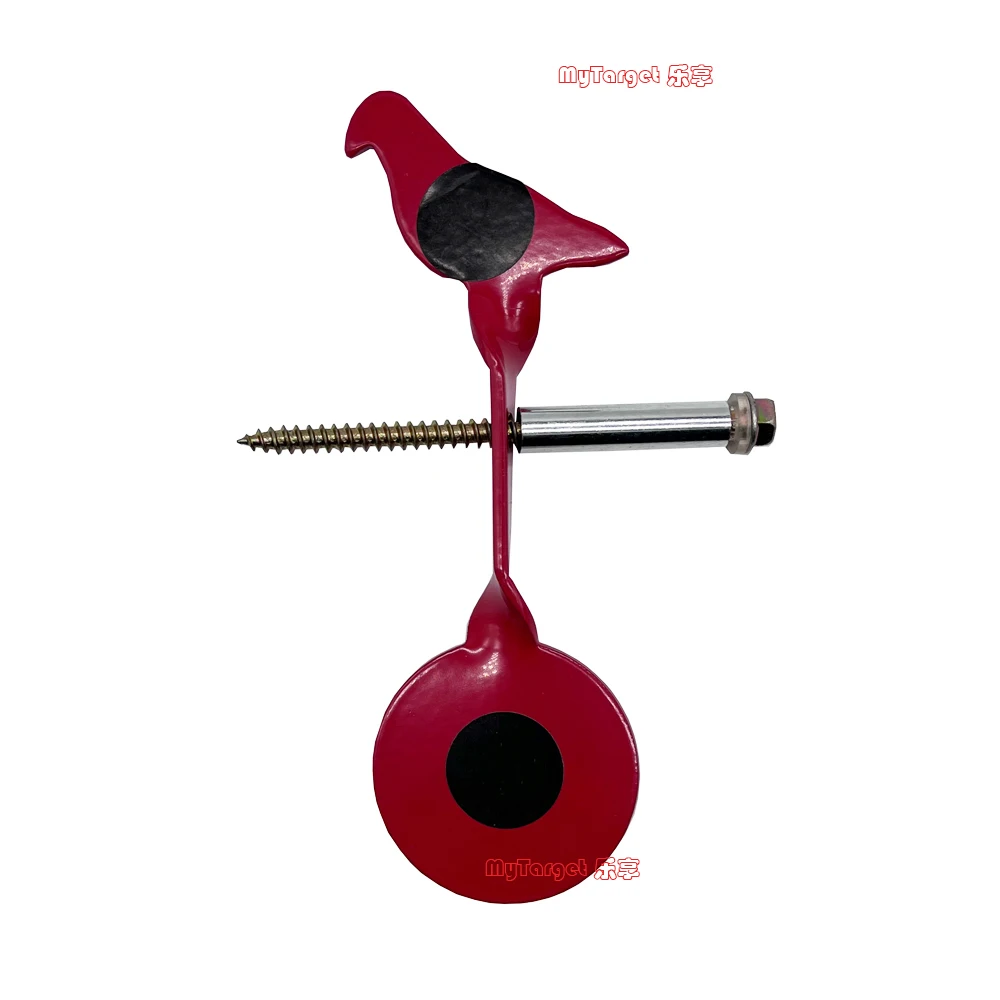 สีแดงและสีดำ Plinking เป้าหมาย Pigeon แพะ Shooting Practice 360องศาหมุน,Slingshot BBs Hunting กีฬาเกมครอบครัว
