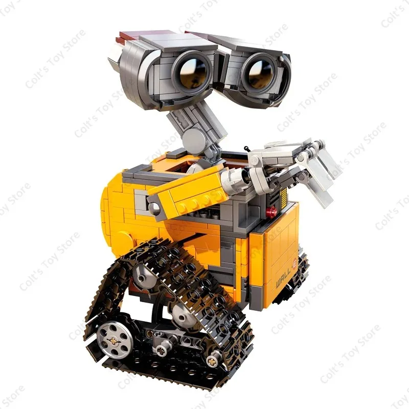 Heiße 687 stücke Wand-E Baustein Kit Moc Idee technischen klassischen Film Modell Baustein Montage Kinderspiel zeug Geschenk