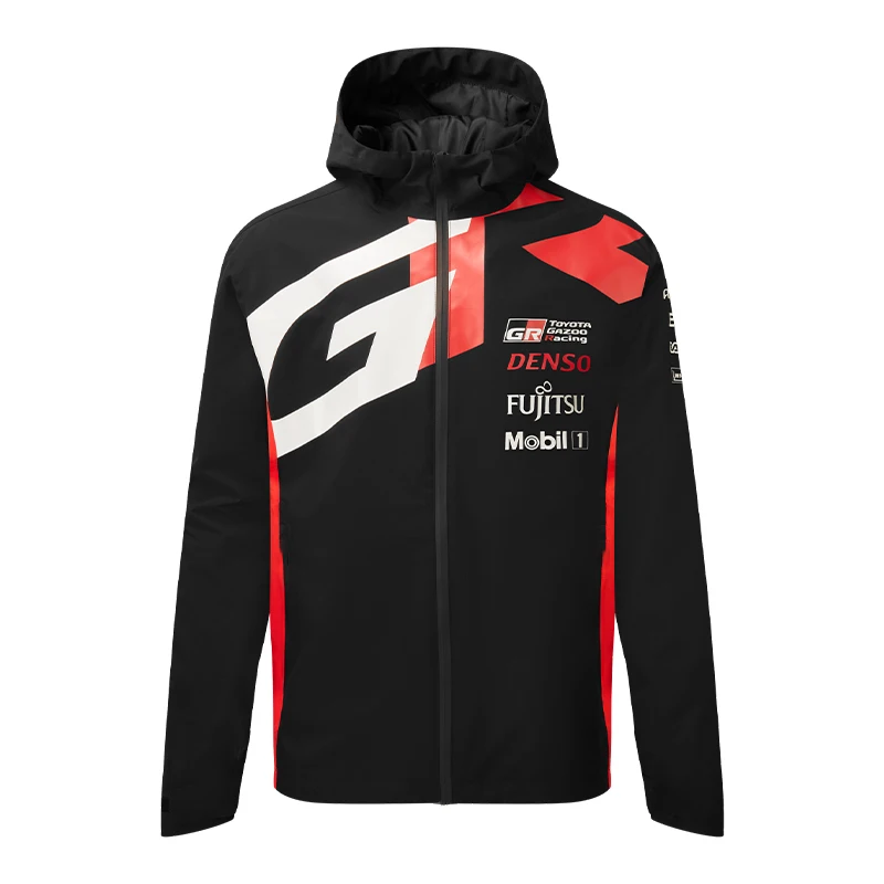 2025 nova toyota gr gazoo corrida terno jaqueta wec equipe jaqueta à prova dwaterproof água unisex carro de rally primavera e outono com capuz jaqueta com zíper