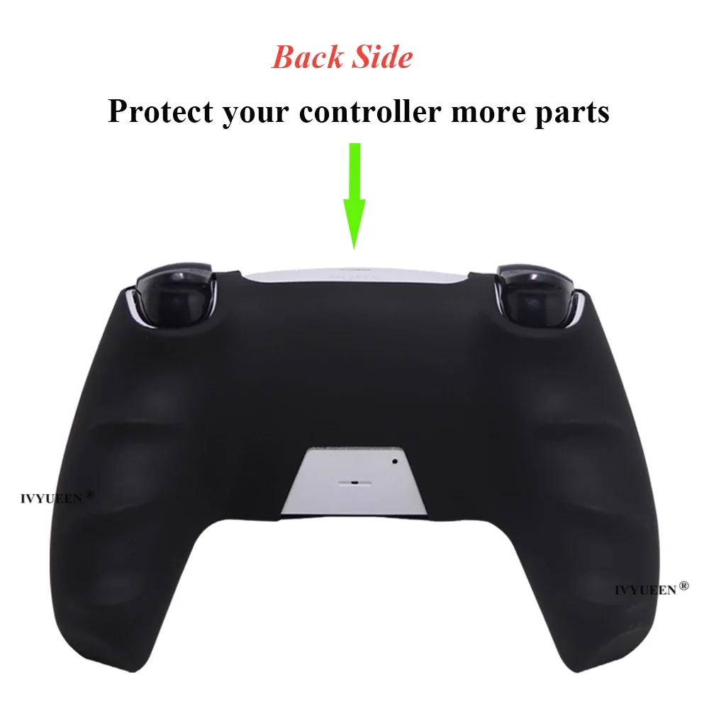 For Playstation 5 PS5 Slim Controller Spider Silicone Skin Protective Cover Case for DualSense Touch Pad Sticker Game Accesorios