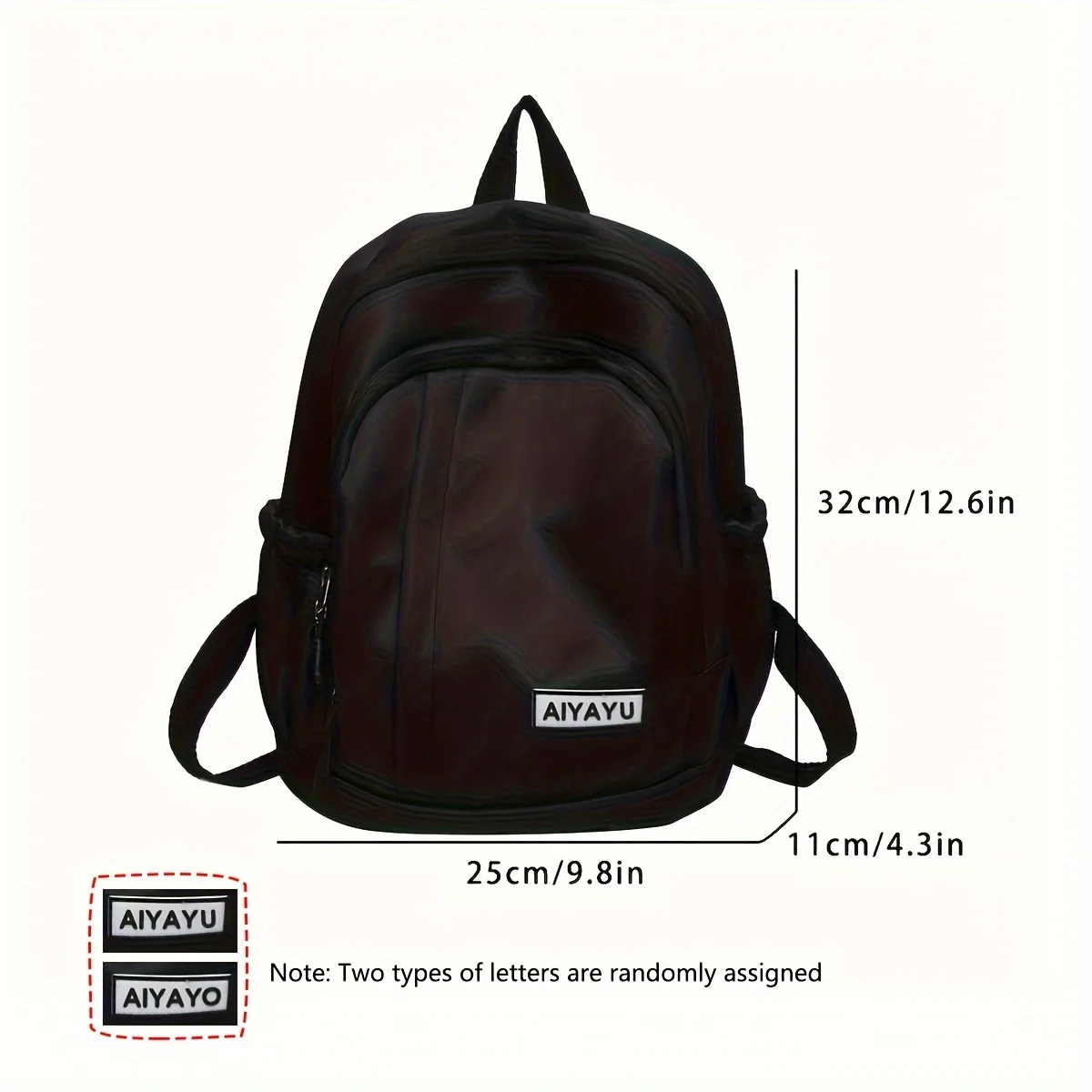 Nuova borsa da scuola piccola per studenti universitari, zaino da ragazza semplice e versatile da viaggio, zaino piccolo e fresco, zaino da ragazzo
