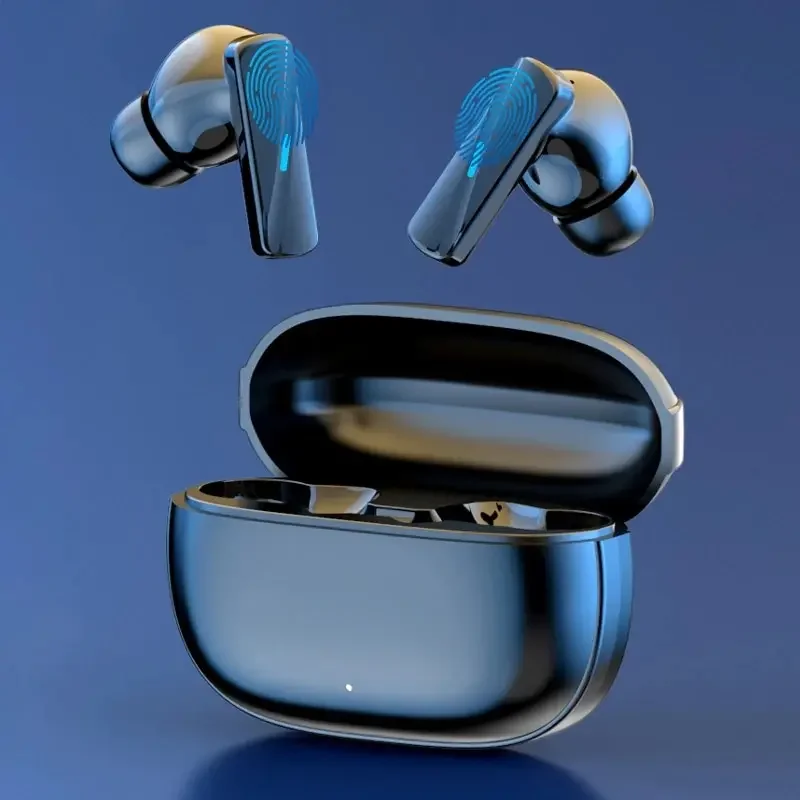 Fones de ouvido verdadeiro sem fio fone de ouvido com cancelamento de ruído atualização bluetooth 5.3 fone de ouvido música hd fone de ouvido intra-auricular handsfree com microfone