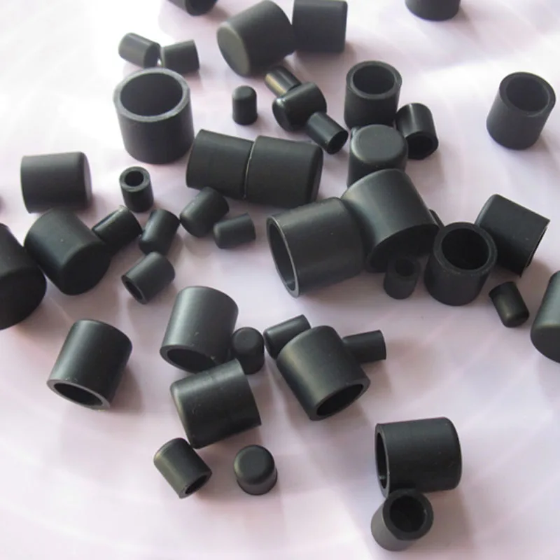 ยางซิลิโคนสีดํารอบ End CAP 3 มม.-68.5 มม.ซีลป้องกันฝุ่นปะเก็นท่อฝาครอบหลอดใส่ Stoppers