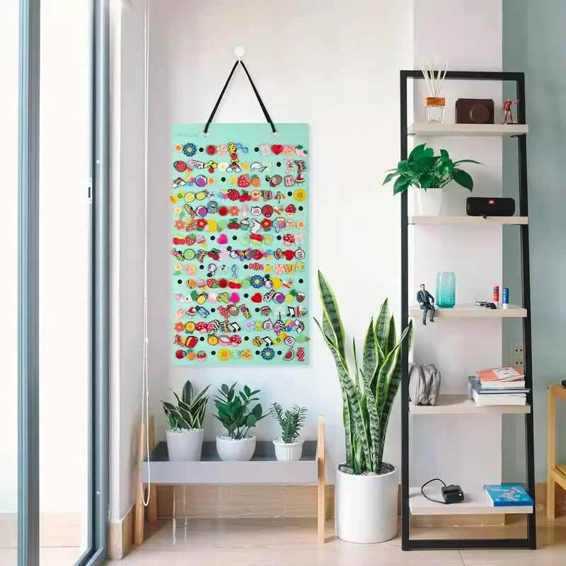 รองเท้า Charms Organizer 100/180 หลุมแขวนผู้ถือ Charm รองเท้า, ตกแต่งรองเท้า Clog Charms จอแสดงผล