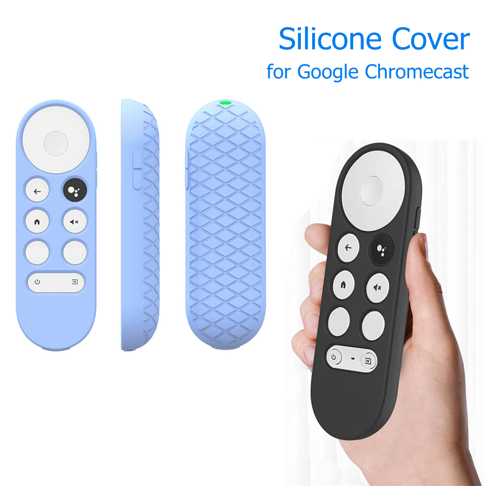 Silikonhülle für Google TV Voice Chromecast Fernbedienung Schutzhülle Zubehör