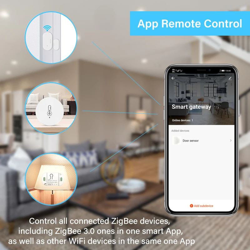 Hub DE ENLACE multimodo Tuya ZigBee, puente WiFi, Bluetooth, malla, Control remoto, funciona con Alexa y Google Home