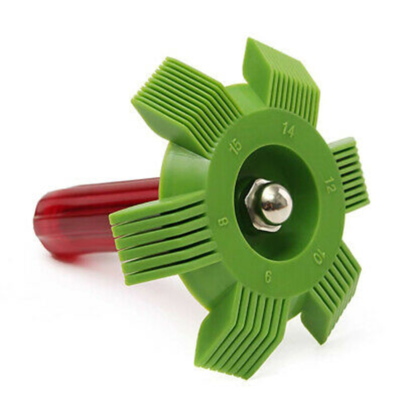 Universal Car A/C Radiator Condenser Fin Repair Comb Cooler Air Conditioner Straightener Cleaning Tools for Auto Cooling System