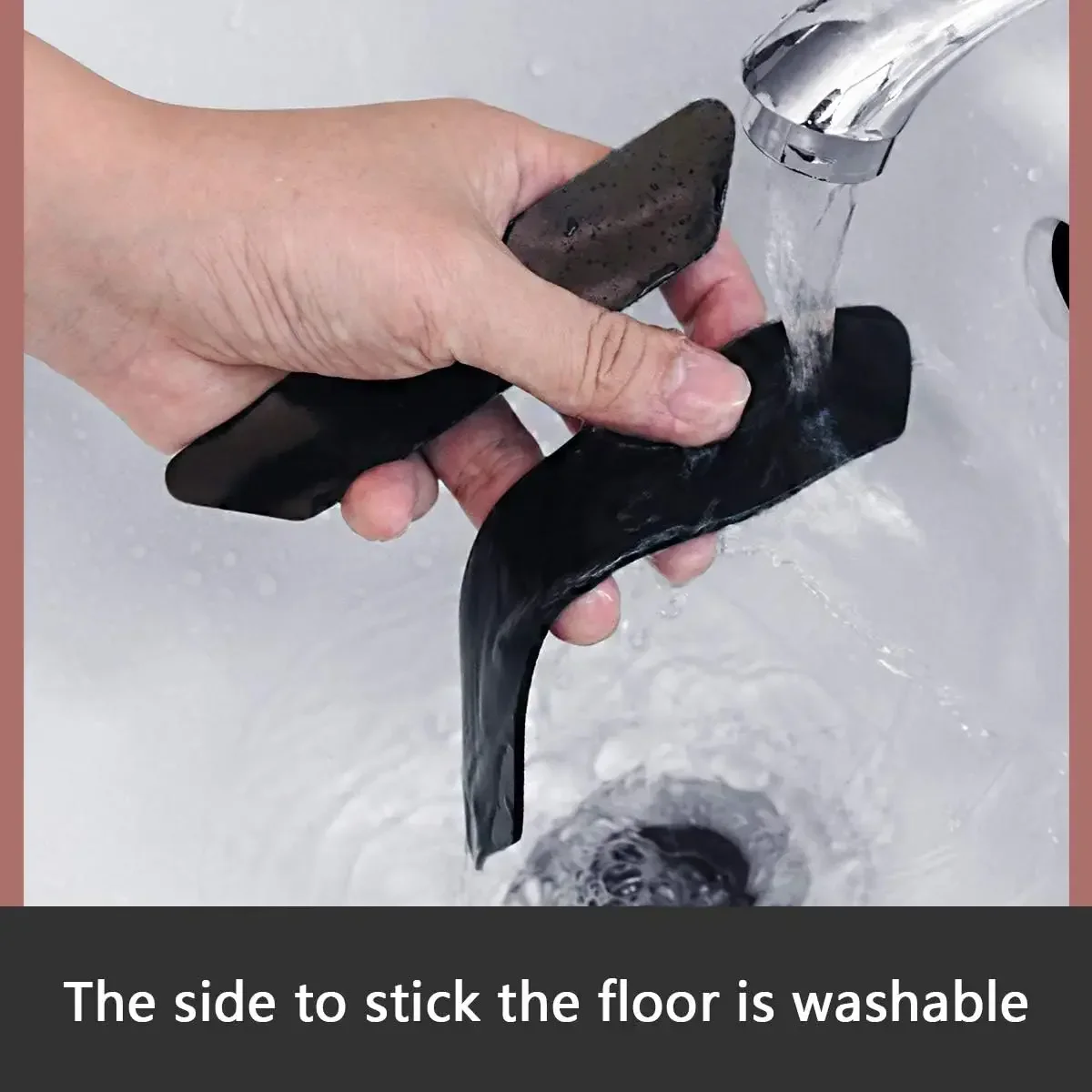 96/8pcs Carpet Non-slip Sticker Reusable Washable Anti Curling Carpet Patch Fixed Stickers Floor Rug Mat Tape Gripper Corner Pad