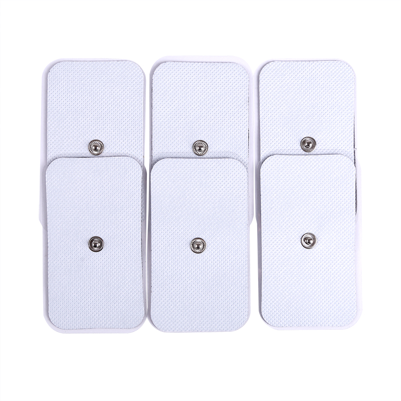 แผ่นอิเล็กโทรดอิเล็กโทรด Self กาวเจลสําหรับ Tens Ems เส้นประสาทผ่อนคลายกล้ามเนื้อแพทช์การฝังเข็มกายภาพบําบัดเครื่อง