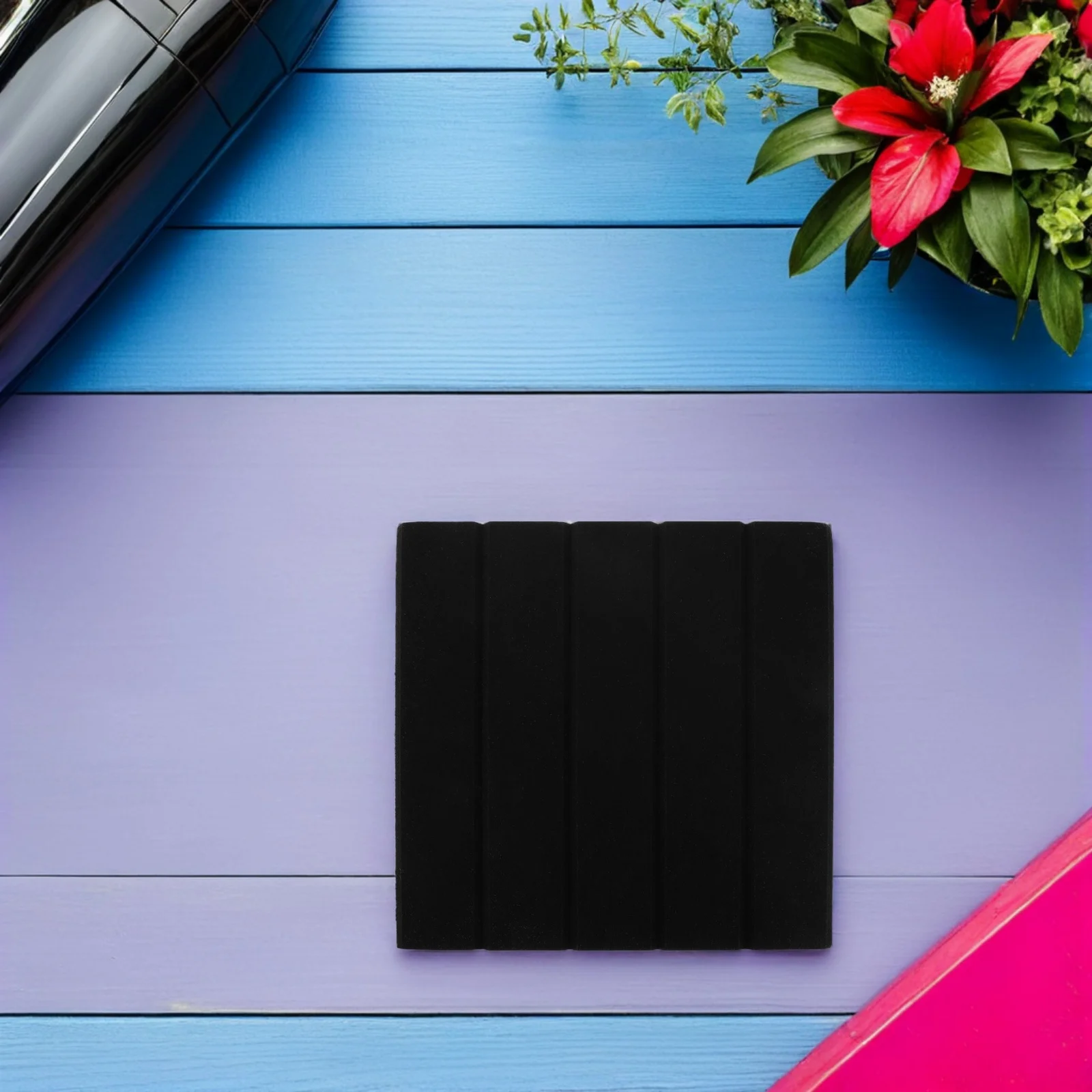 12Pcs Self-Adhesive Acoustic Absorption Panels Ideal for Office Soundproofing and Noise Cancelling Wall Acoustic Sound Panels