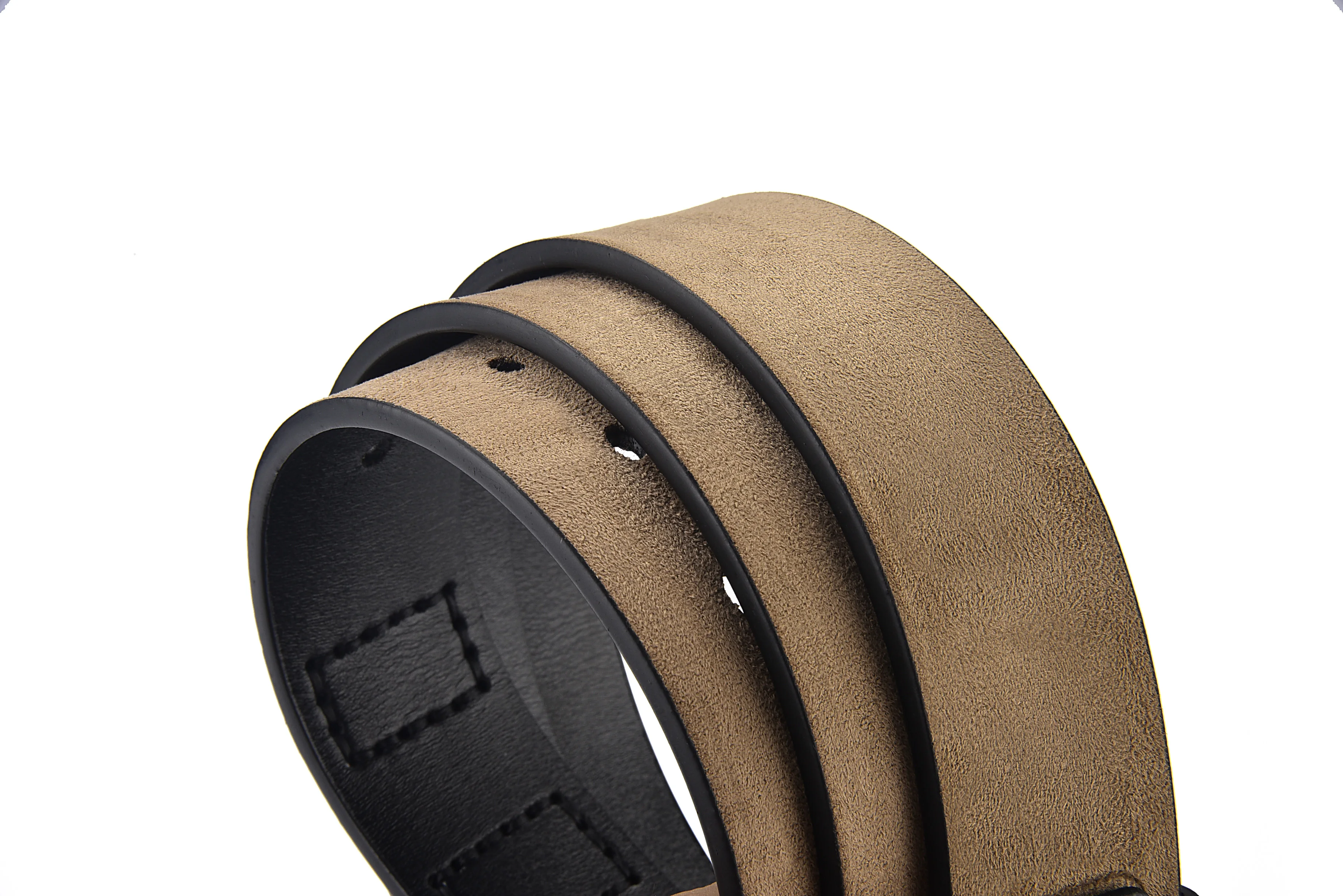 【LEON'S】 cinturón vaquero informal de cuero con hebilla para hombre, cinturón Retro de lujo de alta calidad para hombre, Cintos en 3 colores, novedad de 2023