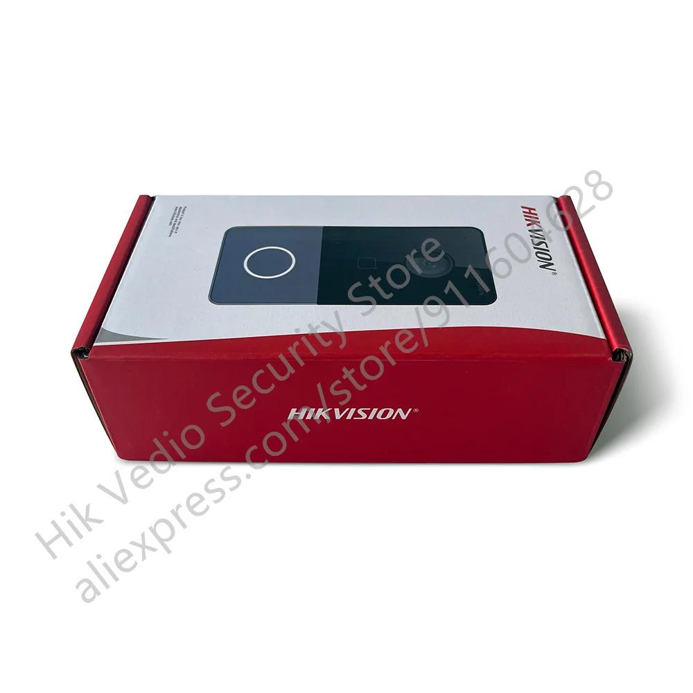 Hikvision-Conveniente Plastic Villa Door Station, Doobell com Wi-Fi POE, Hik-Connect App, Controle Móvel, DS-KV6113-WPE1 C