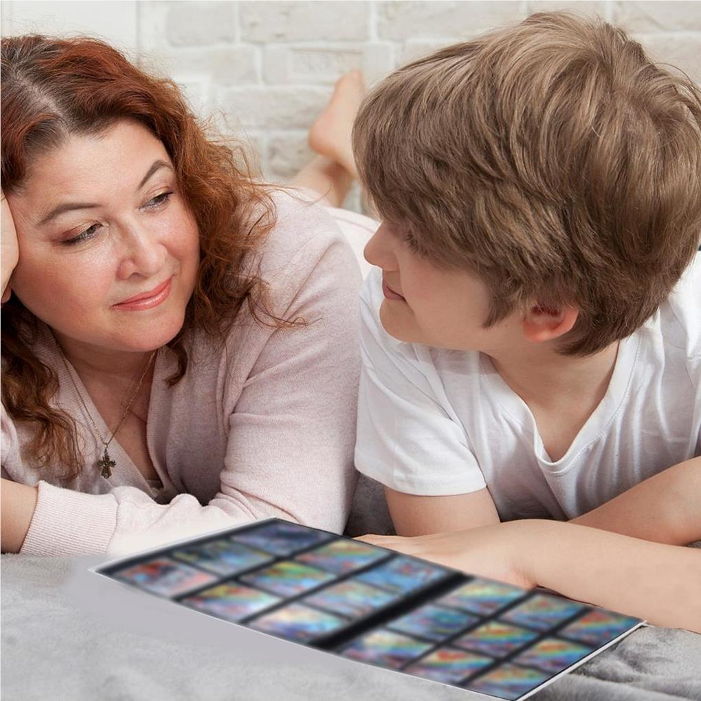 ขนาดใหญ่ความจุแบบพกพาการ์ดเกม Collective Book เบสบอลการ์ดผู้ถืออัลบั้ม Protector Collector รวบรวมกระเป๋า