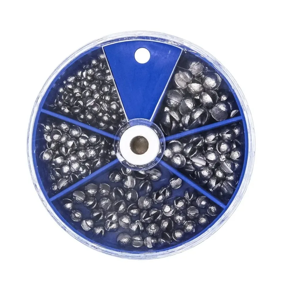 205PCS Vissen Gewichten Sinkers Verwijderbare Vissen Split Sinker Split Vissen Split Sinkers Vissen Ei Gewicht Split Sinker Set