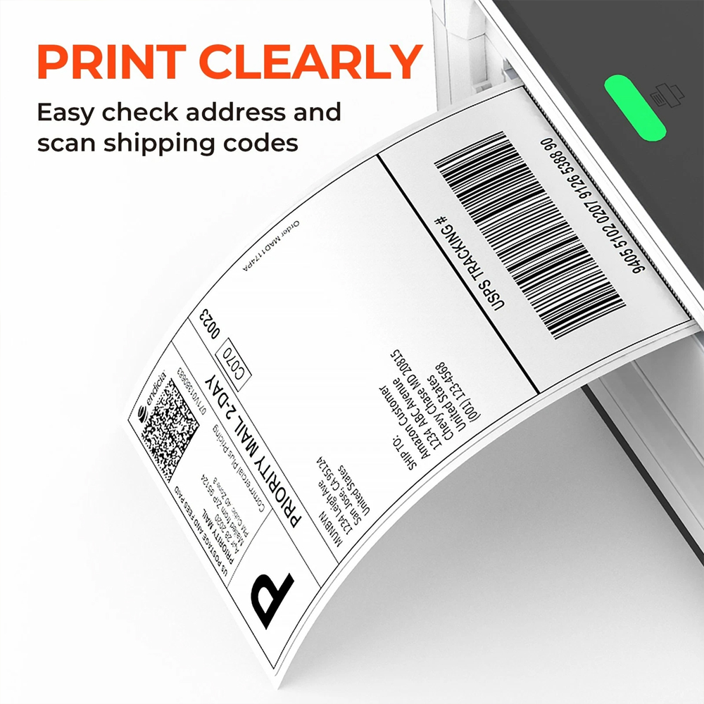 4x6Inch Shipping Labels For Thermal Shipping Label Printer 100/500PCS 100x150mm Thermal Label Paper For Business Express Waybill