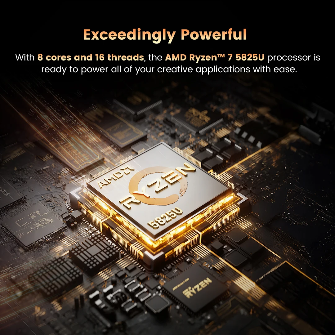 N-one nbook se und ryzen 7 5825u Laptop DDR4 (16 16)GB 1TB SSD Notebook Dual Band Windows 11 Pro 15.6 'Full HD Display Computer