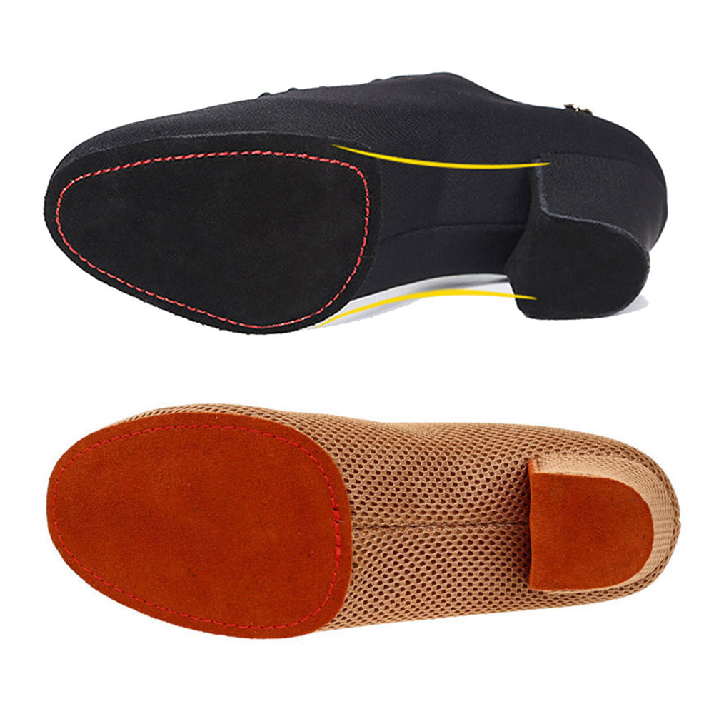 Zapatos de baile latino para mujer, zapatos de baile de salón de Jazz, Salsa, tacones altos, entrenamiento para niños, zapatillas de baile de Tango modernas para mujer