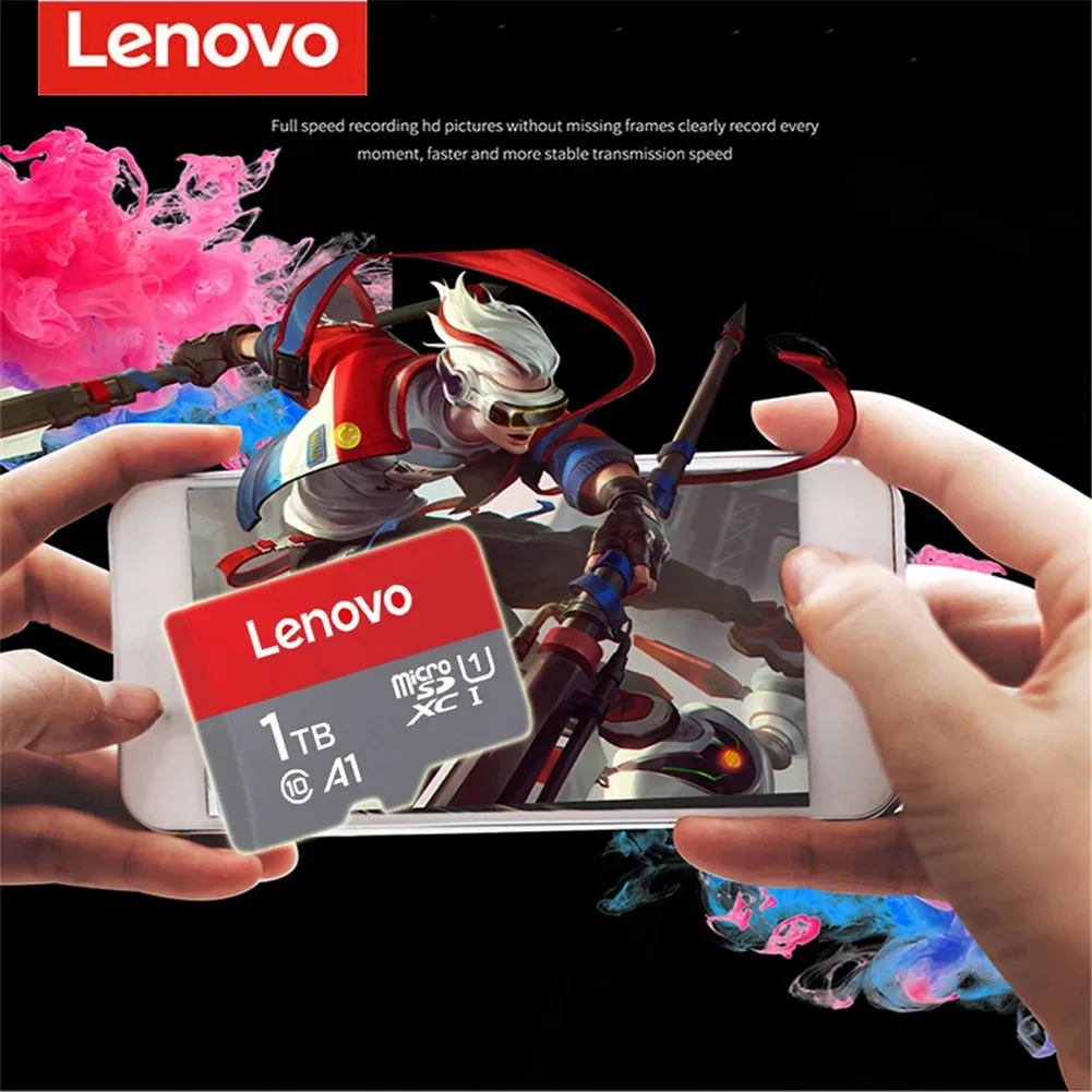 Lenovo Select Micro SD Memory Card, 256GB MicroSDXC 130MB/s Full HD and 4K UHD, UHS-I, U3, A2, V30, for cameras/automotive